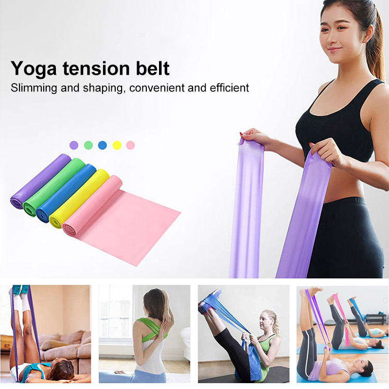 New Yoga Tension Belt Fitness Tool Training Resistance Bands Rubber Yoga Fitness Tension Sport Training Equipment Belts, Purple
New Yoga Tension Belt Fitness Tool Training Resistance Bands Rubber Yoga Fitness Tension Sport Training Equipment Belts, Purple
