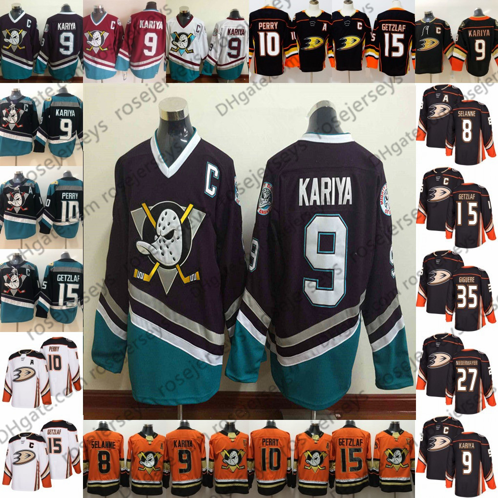 2019 Anaheim Ducks #8 Teemu Selanne 9 Paul Kariya 10 Corey Perry 27 Scott Niedermayer 35 Jean-Sebastien Giguere Retired Black White Jersey, Womens black third (s-xxl)
2019 Anaheim Ducks #8 Teemu Selanne 9 Paul Kariya 10 Corey Perry 27 Scott Niedermayer 35 Jean-Sebastien Giguere Retired Black White Jersey, Womens black third (s-xxl)