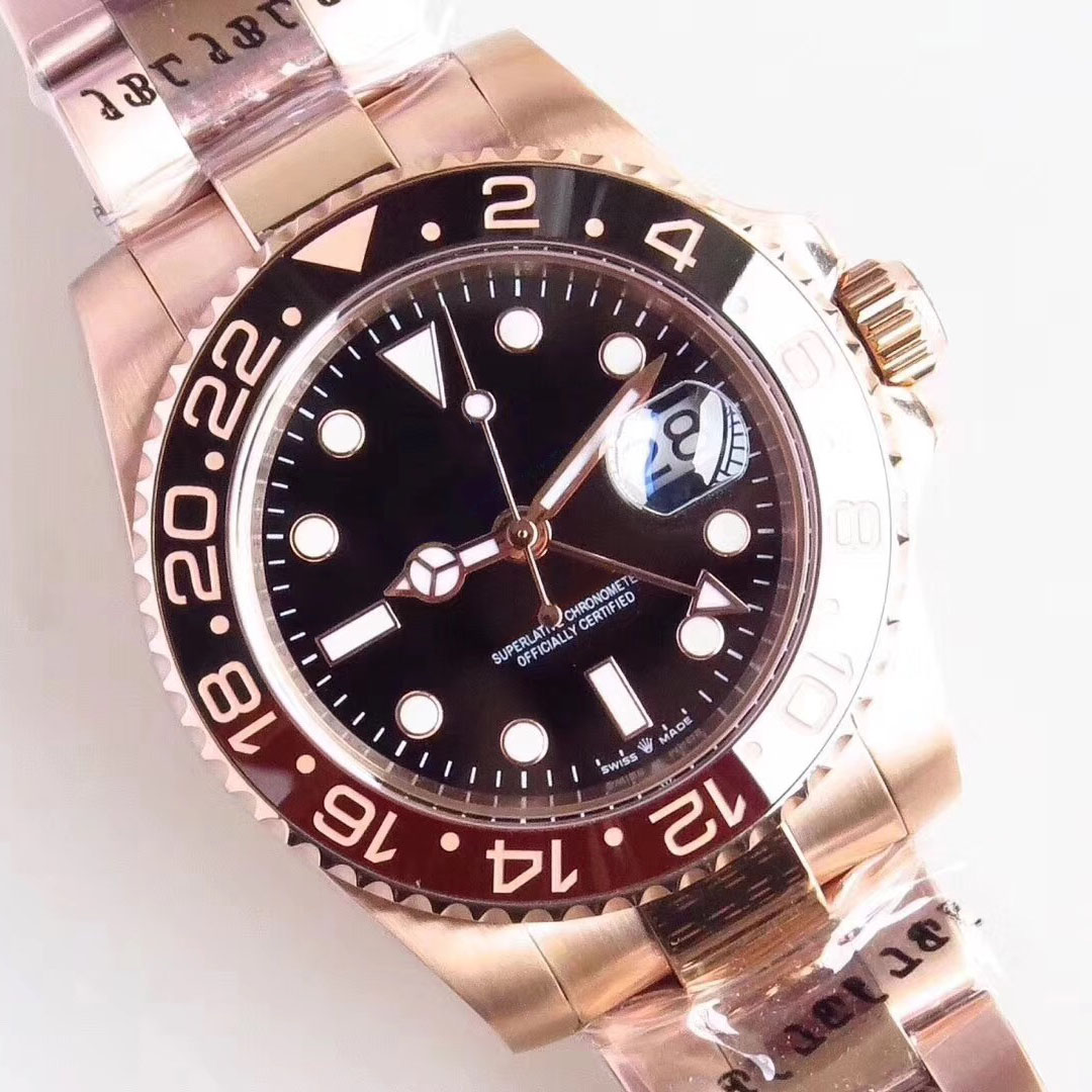 U1 designer mans 2813 automatic mechanical watches Black dial Rose Gold GMT function full stainless steel 40mm super luminous waterproof
U1 designer mans 2813 automatic mechanical watches Black dial Rose Gold GMT function full stainless steel 40mm super luminous waterproof