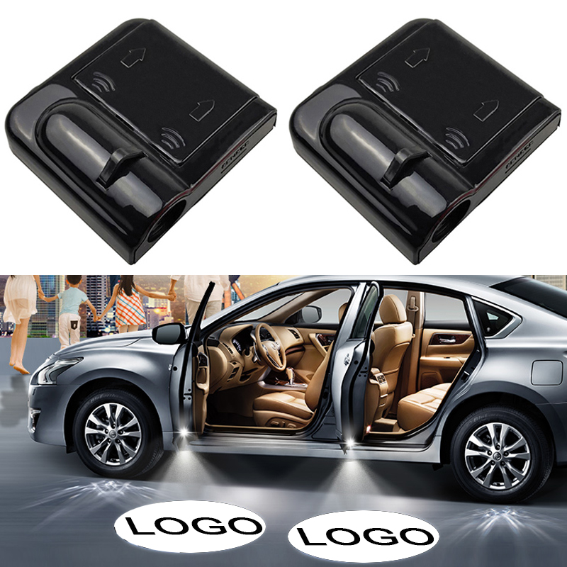 2pcs Led Car Door Welcome Laser Projector Logo Ghost Shadow Light Wireless Car Styling Door Courtesy Lamp Car Accessories
2pcs Led Car Door Welcome Laser Projector Logo Ghost Shadow Light Wireless Car Styling Door Courtesy Lamp Car Accessories