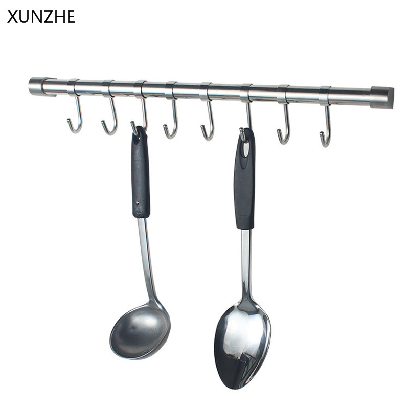 XUNZHE 2PC Stainless Steel Single J Shape Casing Hanging Hooks Kitchen Pot Pan Hanger Rack Rail Clothes Storage Holder Organizer
XUNZHE 2PC Stainless Steel Single J Shape Casing Hanging Hooks Kitchen Pot Pan Hanger Rack Rail Clothes Storage Holder Organizer