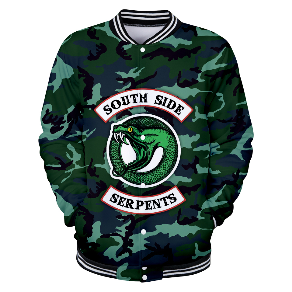 Blackday Kpop RIVERDALE Baseball Jacket 3D Women/Men South Side Snake Women/Men Casual Collage Baseball Jacket Clothes Plus Size, As picture
Blackday Kpop RIVERDALE Baseball Jacket 3D Women/Men South Side Snake Women/Men Casual Collage Baseball Jacket Clothes Plus Size, As picture