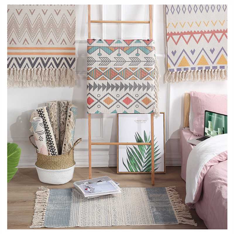Nordic Boho Soft Cotton Carpet Area Rug Morocco Tassel Floor Mat Doormat Rugs Carpets Home Living Room Bedroom Tapete Para Sala
Nordic Boho Soft Cotton Carpet Area Rug Morocco Tassel Floor Mat Doormat Rugs Carpets Home Living Room Bedroom Tapete Para Sala