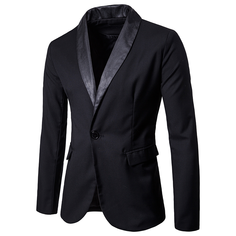 2020 Slim Fit Suit Jacket New Arrivals Fashion Style One Button For Leisure Small Suit Men Jacket Chaketas De Vestir De Hombre, Black
2020 Slim Fit Suit Jacket New Arrivals Fashion Style One Button For Leisure Small Suit Men Jacket Chaketas De Vestir De Hombre, Black