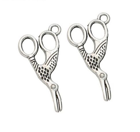 200Pcs alloy Antique Silver Plated Birds Scissors Charms Pendant for Jewelry Making Bracelet Accessories DIY 27x14mm, Bronze;silver
200Pcs alloy Antique Silver Plated Birds Scissors Charms Pendant for Jewelry Making Bracelet Accessories DIY 27x14mm, Bronze;silver