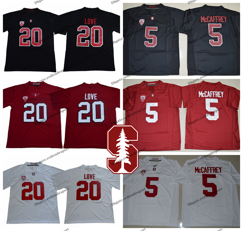 NCAA Mens Stanford Cardinals College Football Jerseys 20 Bryce Love 5 Christian McCaffrey Home Black RED Vintage Stitched University Shirts S-XXXL, Black 20
NCAA Mens Stanford Cardinals College Football Jerseys 20 Bryce Love 5 Christian McCaffrey Home Black RED Vintage Stitched University Shirts S-XXXL, Black 20
