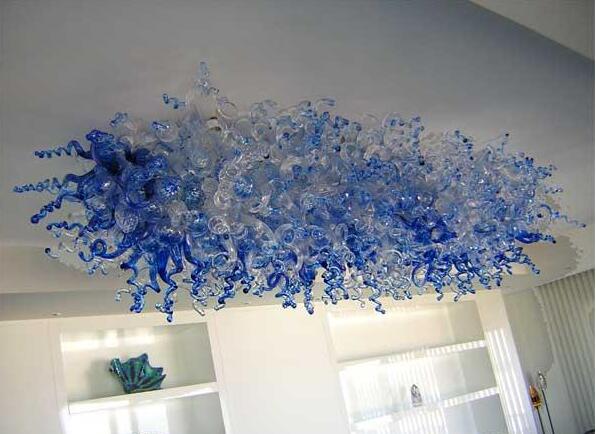 Lamps Italy Chandeliers Lights Blue Lampshade Custom Made Hand Blown Glass Chandelier Crystals Ceiling Light with LED Bulbs
Lamps Italy Chandeliers Lights Blue Lampshade Custom Made Hand Blown Glass Chandelier Crystals Ceiling Light with LED Bulbs