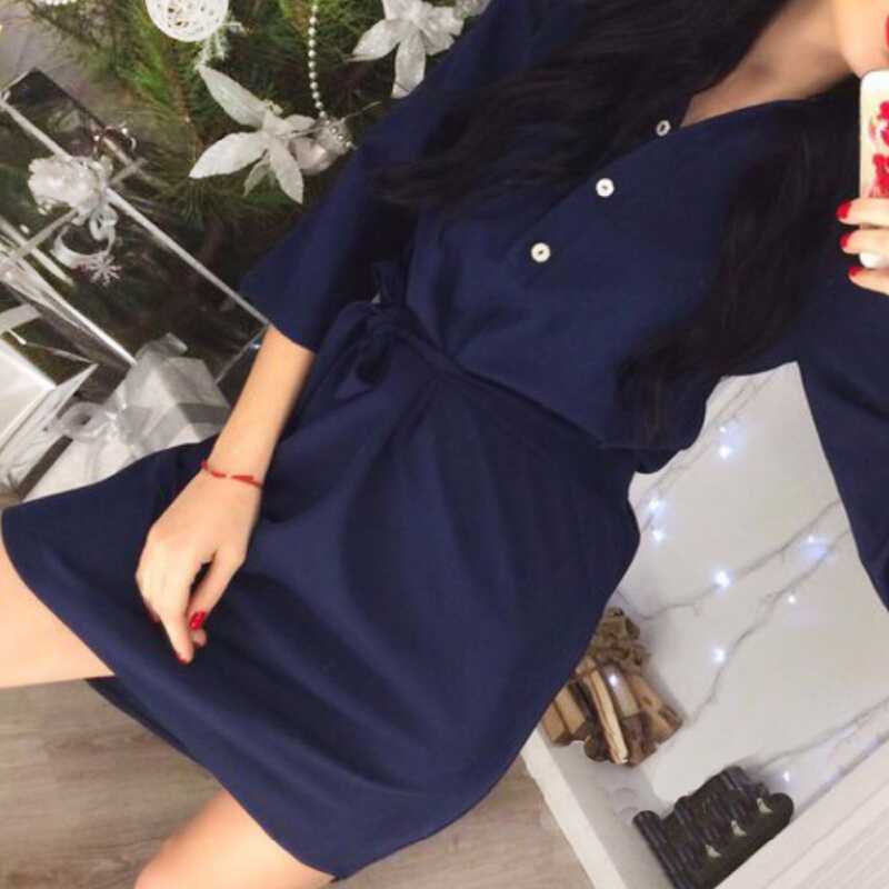 Summer Women Casual Beach Mini Dress Long Sleeve Evening Party Clubwear Blouse Dresses Female Vestido, Green
Summer Women Casual Beach Mini Dress Long Sleeve Evening Party Clubwear Blouse Dresses Female Vestido, Green
