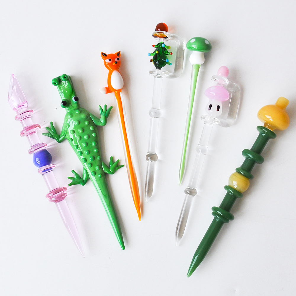 New Design Glass Dabber Tool Wax glass oil rigs Dab Stick Carving tool carb cap for glass water pipe dabble
New Design Glass Dabber Tool Wax glass oil rigs Dab Stick Carving tool carb cap for glass water pipe dabble