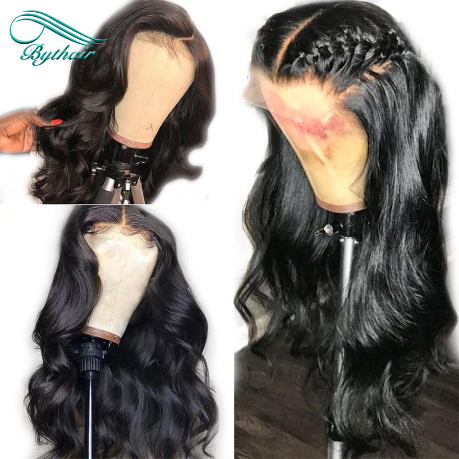Body Wave Virgin Hair Full Lace Wig Natural Wavy Human Hair Lace Front Wig With Baby Hair Pre-plucked Hairline Bleached Knots Bythair, #1b
Body Wave Virgin Hair Full Lace Wig Natural Wavy Human Hair Lace Front Wig With Baby Hair Pre-plucked Hairline Bleached Knots Bythair, #1b