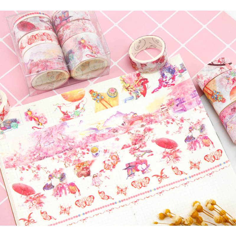 8pcs 20CM Tape Sticky Paper Cover Tape Label DIY Hand Account Small Fresh Girl Material Craft Home Decoration
8pcs 20CM Tape Sticky Paper Cover Tape Label DIY Hand Account Small Fresh Girl Material Craft Home Decoration