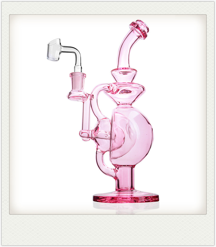 pink bongs purple glass bong beaker oil dab rigs egg Recycler with banger inline perc water pipes
pink bongs purple glass bong beaker oil dab rigs egg Recycler with banger inline perc water pipes