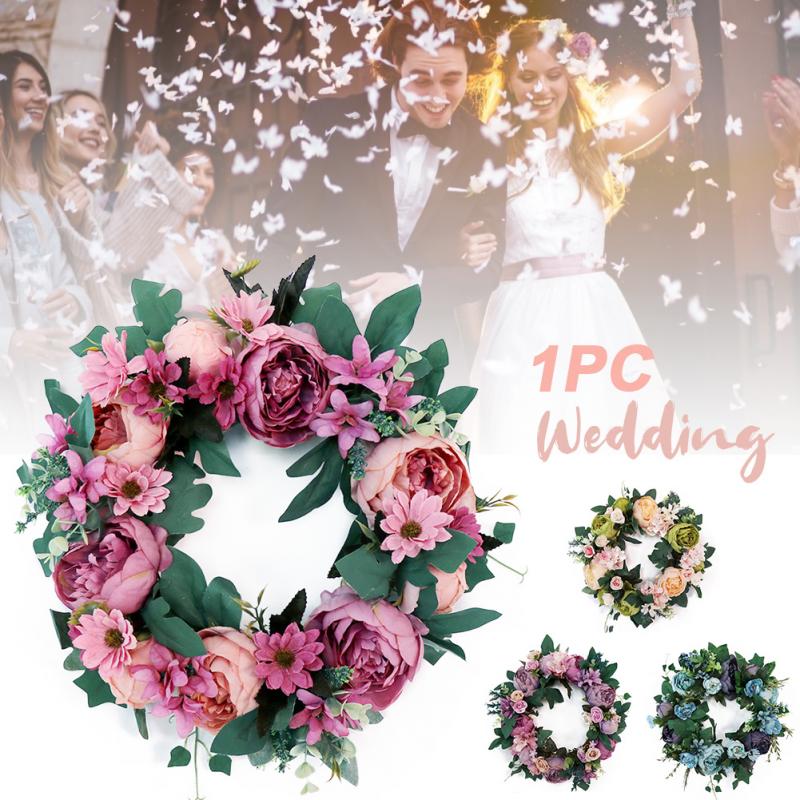 Home Decor Door Party Lifelike Garland Simulation Flowers Window Wedding Artificial Wreath Handmade Floral Ornament Wall Hanging, Green
Home Decor Door Party Lifelike Garland Simulation Flowers Window Wedding Artificial Wreath Handmade Floral Ornament Wall Hanging, Green