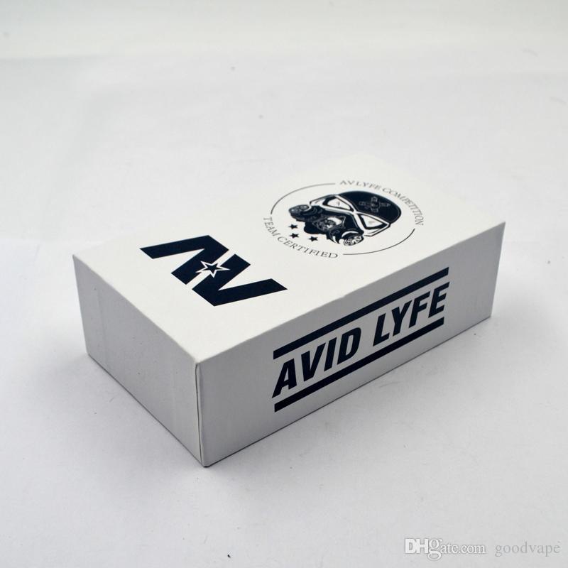 Quality Avidlyfe Mod Electronic Avid Lyfe AV Kit 18650 Free Newest RDA Lyfe Thread Vape Comp 510 Twistgyre High Cigarette DHL Battery Xsxsc
Quality Avidlyfe Mod Electronic Avid Lyfe AV Kit 18650 Free Newest RDA Lyfe Thread Vape Comp 510 Twistgyre High Cigarette DHL Battery Xsxsc