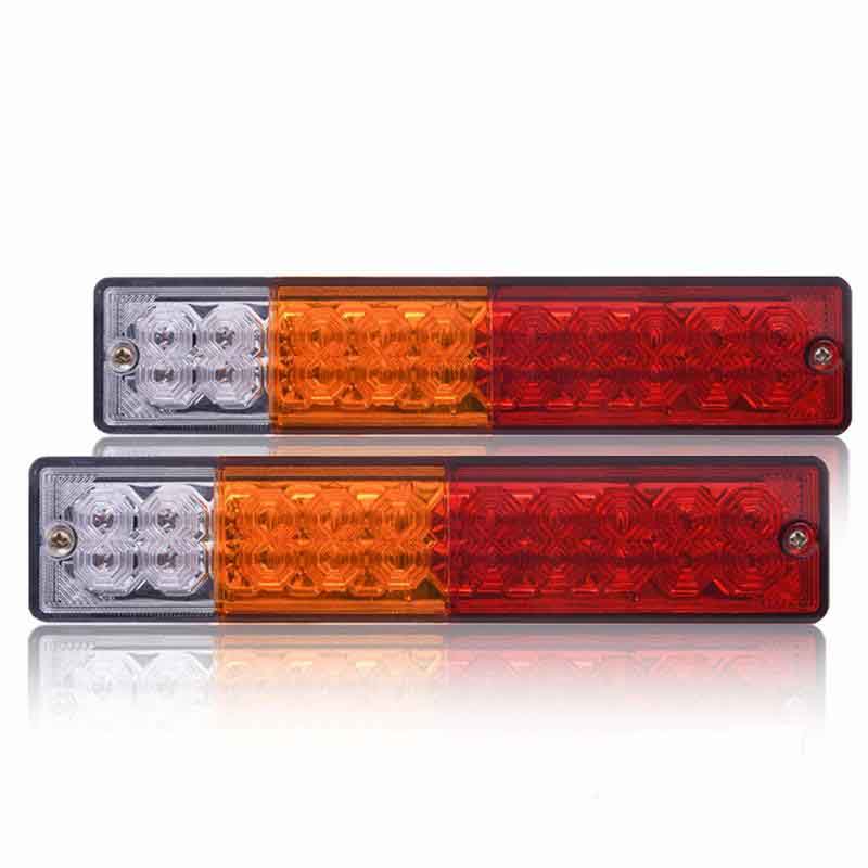 20 LED Trailer Tail Lights Bar, Waterproof DC 12V, Turn Signal Reverse Brake and Stop Indicator Lamp for Truck RV Camper, Red Am
20 LED Trailer Tail Lights Bar, Waterproof DC 12V, Turn Signal Reverse Brake and Stop Indicator Lamp for Truck RV Camper, Red Am