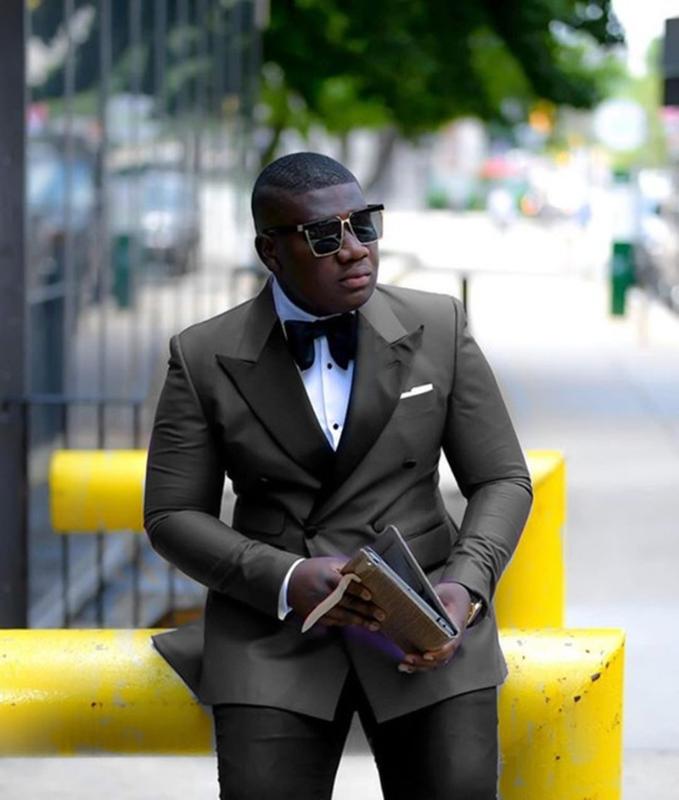 Handsome Groomsmen Double-Breasted Groom Tuxedos Mens Wedding Dress Man Jacket Blazer Prom Dinner (Jacket+Pants+Tie) K56, Same as image
Handsome Groomsmen Double-Breasted Groom Tuxedos Mens Wedding Dress Man Jacket Blazer Prom Dinner (Jacket+Pants+Tie) K56, Same as image