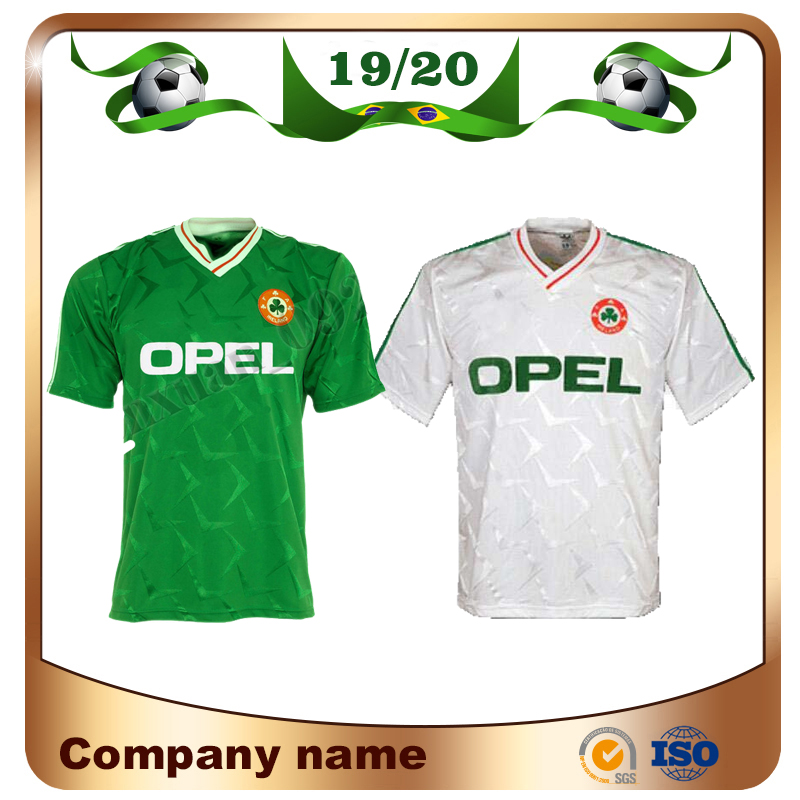 1990 Ireland retro soccer jersey 90 world cup home green Shirt National Team Customized Away white Football uniforms Sales
1990 Ireland retro soccer jersey 90 world cup home green Shirt National Team Customized Away white Football uniforms Sales