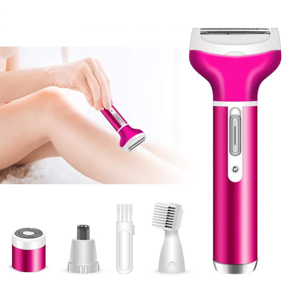 Electric Razor for Women, Lady Electric Shaver, 4 in 1 Rechargeable Cordless Painless Wet & Dry Body Hair Remover Bikini Trimmer
Electric Razor for Women, Lady Electric Shaver, 4 in 1 Rechargeable Cordless Painless Wet & Dry Body Hair Remover Bikini Trimmer