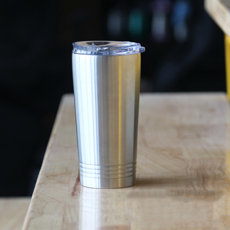 16oz Pint Tumbler Travel Mug Gift Vacuum Insulated Coffee Beer Pint Cup Stainless Steel Tumbler with Lid in stock