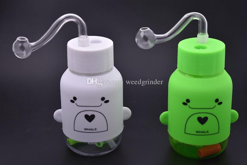 wholesale Cartoon whale Mini plastic oil rig bong pipe Dab Rig Travel oil burner pipe with 10mm male glass oil bowl with hose
wholesale Cartoon whale Mini plastic oil rig bong pipe Dab Rig Travel oil burner pipe with 10mm male glass oil bowl with hose