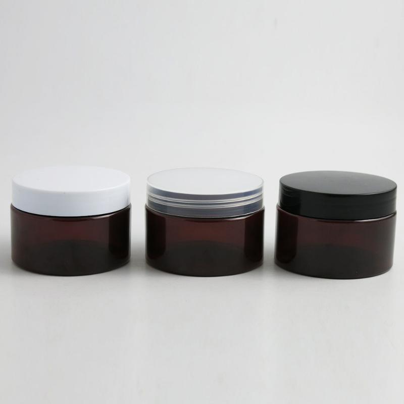 30pcs 4oz Amber Black PET Round Jars with Plastic Lids for Lotion Cream Make Up Cosmetics Sample Ointments Beauty Container
30pcs 4oz Amber Black PET Round Jars with Plastic Lids for Lotion Cream Make Up Cosmetics Sample Ointments Beauty Container