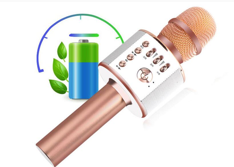 K38 4 colors for Wireless Bluetooth Karaoke Microphone Handheld KTV Home Mic Speaker Player Professional Microphones