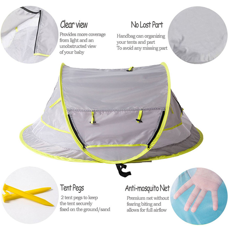 New Baby Beach Tent Baby Travel Bed Portable UV Protecting Tent for Infant Lightweight Mosquito Net Drop Shipping
New Baby Beach Tent Baby Travel Bed Portable UV Protecting Tent for Infant Lightweight Mosquito Net Drop Shipping