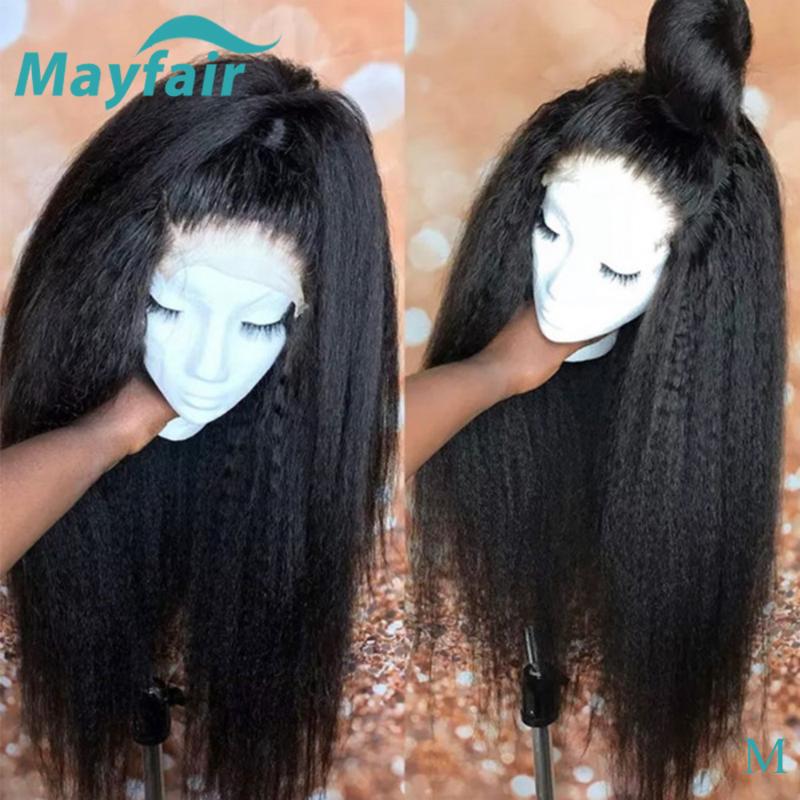 Glueless Lace Front Human Hair Wigs Pre Plucked Remy 13x4 Yaki Human Hair Wigs For Black Women Kinky Straight Wig, As pic
Glueless Lace Front Human Hair Wigs Pre Plucked Remy 13x4 Yaki Human Hair Wigs For Black Women Kinky Straight Wig, As pic