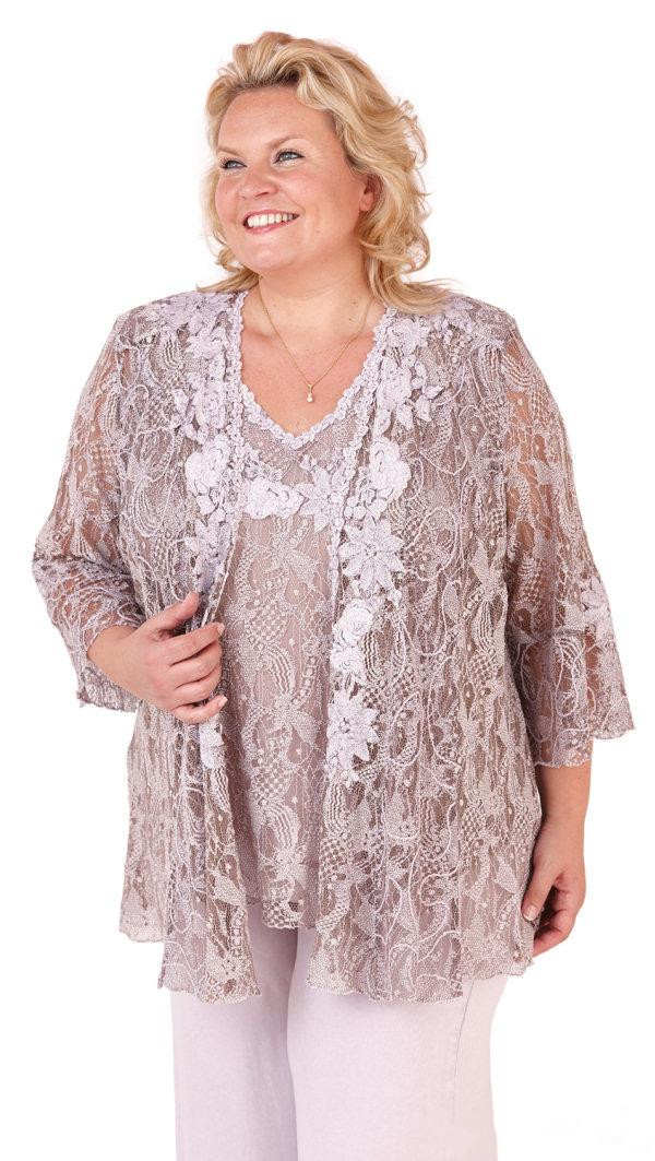 Plus Size Mother Of The Bride Pant Suits With Jacket V Neck Lace Wedding Guest Dresses Cheap Formal Evening Gowns