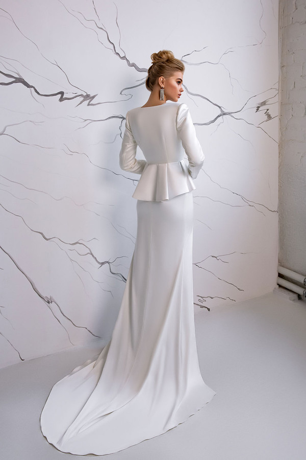 Eva Lendel Evening Dresses Two Pieces Plunge V Neck Mermaid High Split Prom Dress Floor Length Red Carpet Runway Fashion Wear