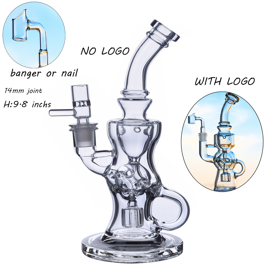 9.8 inchs Klein Recycler Bong Heady Glass Water Bongs Smoking Glass Oil Burner Pipes Hookahs Shisha Dab Rigs With 14mm Joint
9.8 inchs Klein Recycler Bong Heady Glass Water Bongs Smoking Glass Oil Burner Pipes Hookahs Shisha Dab Rigs With 14mm Joint