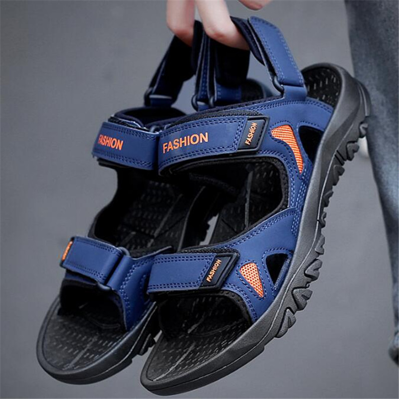 New Big Size 39-48 Microfiber Leather Men Sandals Classic Summer Men Beach Shoes for Man Fashion Outdoor Casual Sneakers, Black 1
New Big Size 39-48 Microfiber Leather Men Sandals Classic Summer Men Beach Shoes for Man Fashion Outdoor Casual Sneakers, Black 1