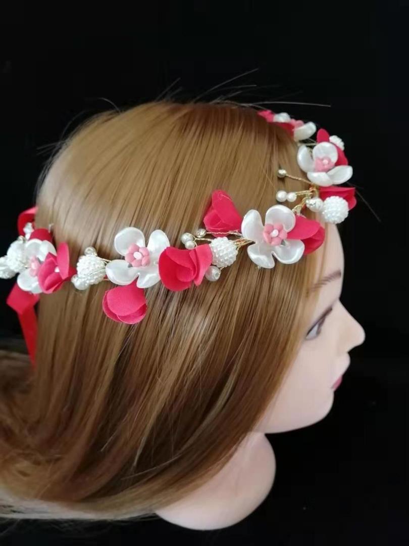 Superior Red 3D Floral Stamen Bride hairbands Bridesmaid Chaplet hairwear Garland Comb Accessories, Korean Pearl Tiaras
Superior Red 3D Floral Stamen Bride hairbands Bridesmaid Chaplet hairwear Garland Comb Accessories, Korean Pearl Tiaras