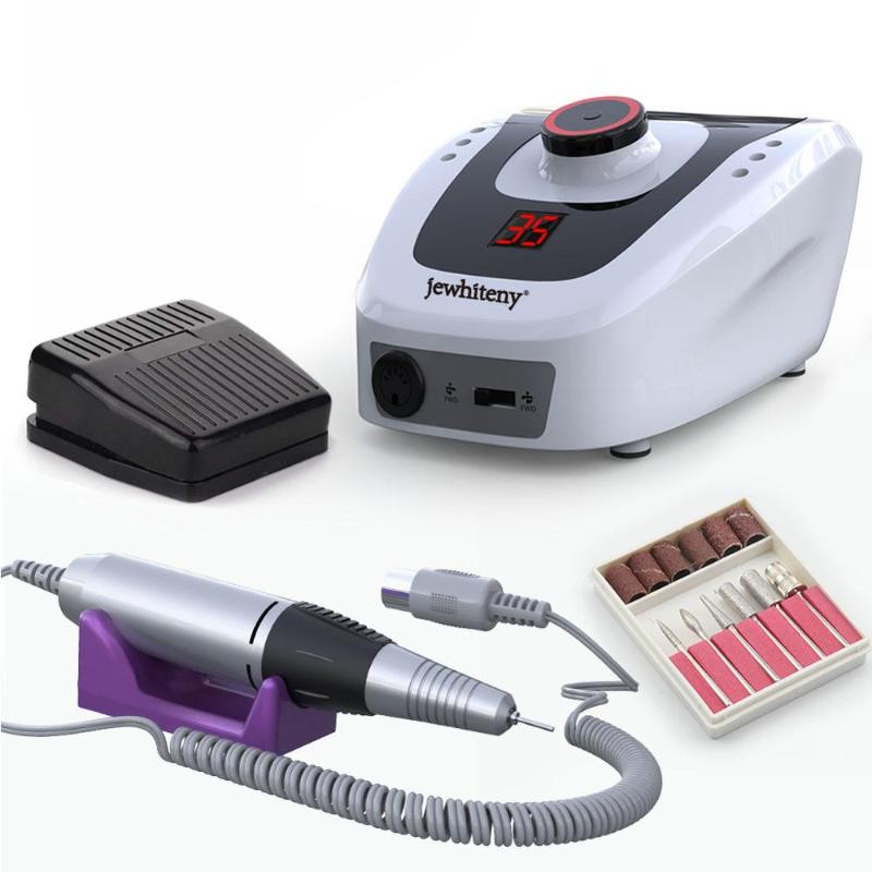Electric Nail Drill Machine 32W 35000RPM Nail Art Equipment Manicure Machine Accessory Electric File Drill Bit Tool
Electric Nail Drill Machine 32W 35000RPM Nail Art Equipment Manicure Machine Accessory Electric File Drill Bit Tool