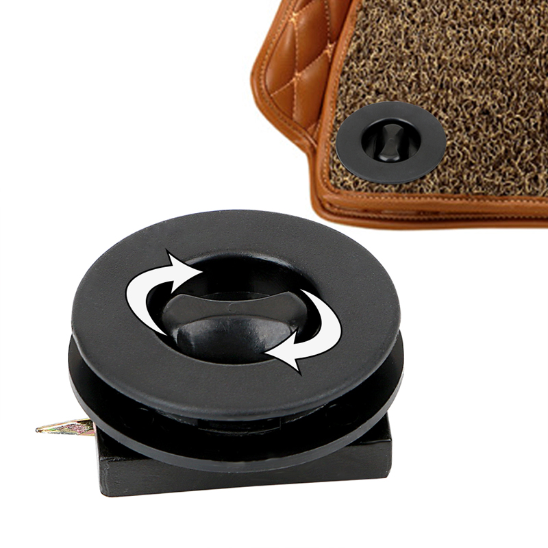 Universal Car Floor Mats Anti-Slip Clips Holders Black Auto Carpet Fixing Grips Clamps Floor Mats Clips Car Accessories