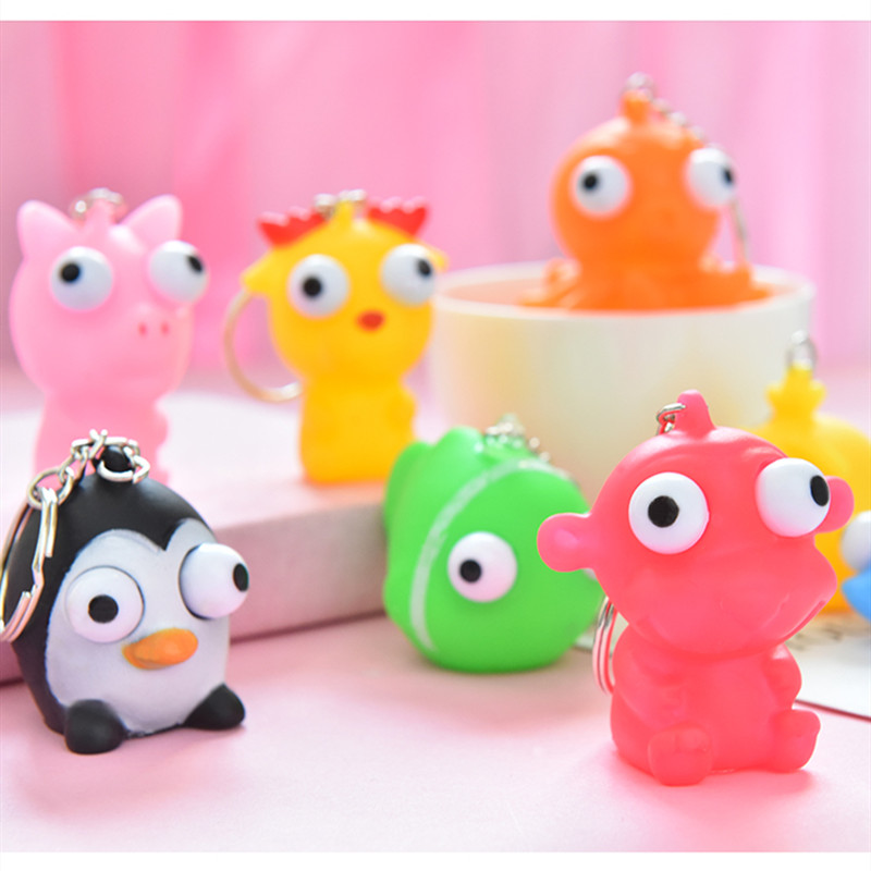 2020 Novelty Cute Squeeze Antistress Keychain Toy Out Eyes Doll Stress Relief Venting Random Joking Decompression Funny Jewelry
2020 Novelty Cute Squeeze Antistress Keychain Toy Out Eyes Doll Stress Relief Venting Random Joking Decompression Funny Jewelry