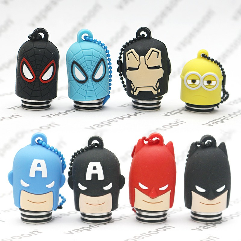Authentic 810 dustproof drip tip with iron Batman ect cap for TFV8 TFV12 prince revenger NRG ijust 3 ELLO Duro atomizer in stock
Authentic 810 dustproof drip tip with iron Batman ect cap for TFV8 TFV12 prince revenger NRG ijust 3 ELLO Duro atomizer in stock
