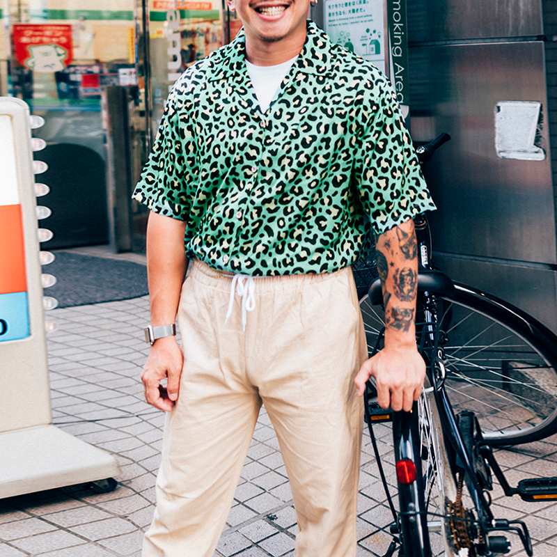 INCERUN Men Summer Printed Shirts Casual Short Sleeve Lapel Shirt Korean Harajuku Style Blouse Fashion Hawaiian Vacation Camisa, Green
INCERUN Men Summer Printed Shirts Casual Short Sleeve Lapel Shirt Korean Harajuku Style Blouse Fashion Hawaiian Vacation Camisa, Green