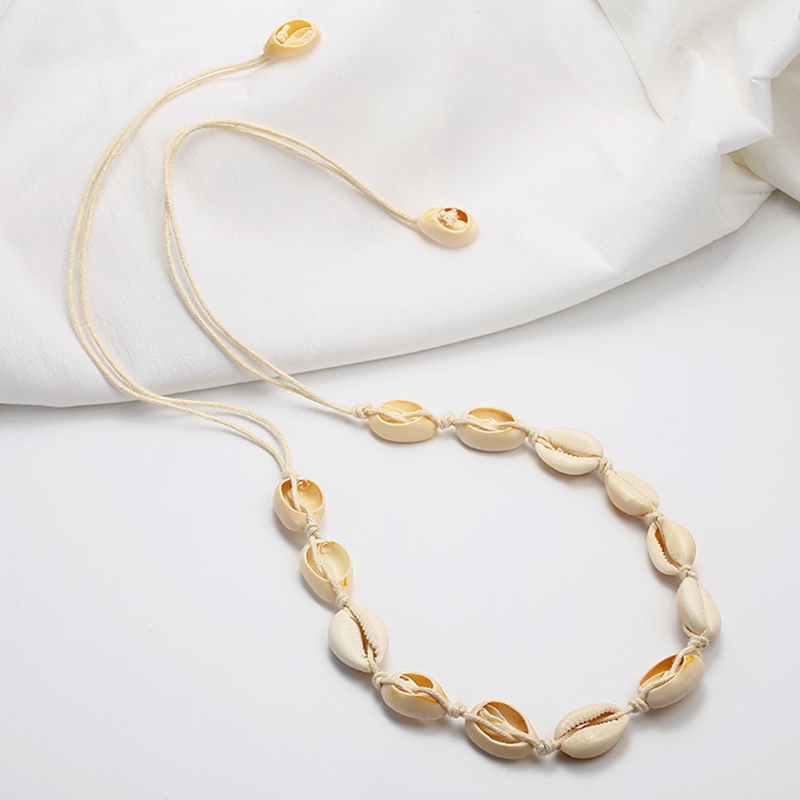 Natural Shell Necklace Handmade Hawaiian Haizhu Necklace Women's Jewelry Gifts