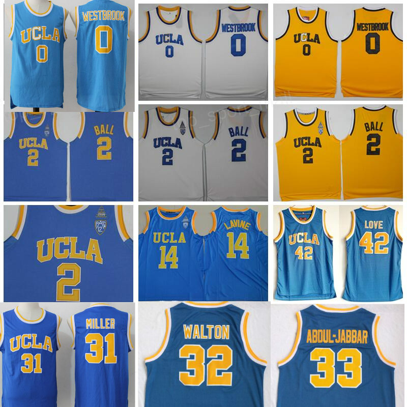 UCLA Bruins Jersey NCAA College Basketball Russell Westbrook Lonzo Ball Zach LaVine Kareem Abdul Jabbar Reggie Miller Bill Walton Kevin Love, 0 white
UCLA Bruins Jersey NCAA College Basketball Russell Westbrook Lonzo Ball Zach LaVine Kareem Abdul Jabbar Reggie Miller Bill Walton Kevin Love, 0 white