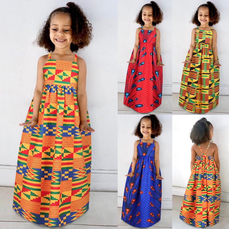 New Kids Girls African Dashiki 3D Digital Print Suspenders Princess Dress African style frill pettiskirt dress princess, Blue
New Kids Girls African Dashiki 3D Digital Print Suspenders Princess Dress African style frill pettiskirt dress princess, Blue
