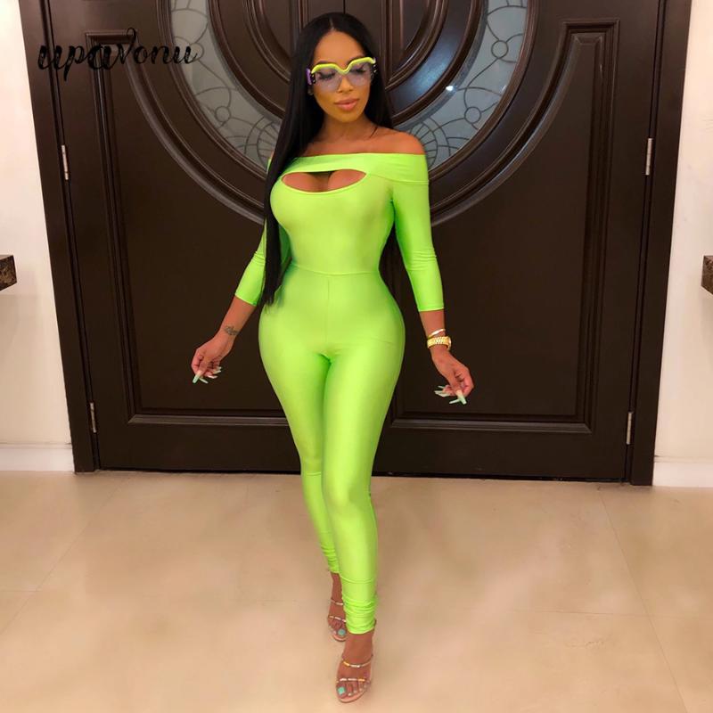 UpAvonu Fashionable Women's Skinny Bandage Jumpsuit 2020 Hot Selling Sexy Cardigan 9 Minute Sleeves Hollow Club Party Jumpsuit, Fluorescent green
UpAvonu Fashionable Women's Skinny Bandage Jumpsuit 2020 Hot Selling Sexy Cardigan 9 Minute Sleeves Hollow Club Party Jumpsuit, Fluorescent green