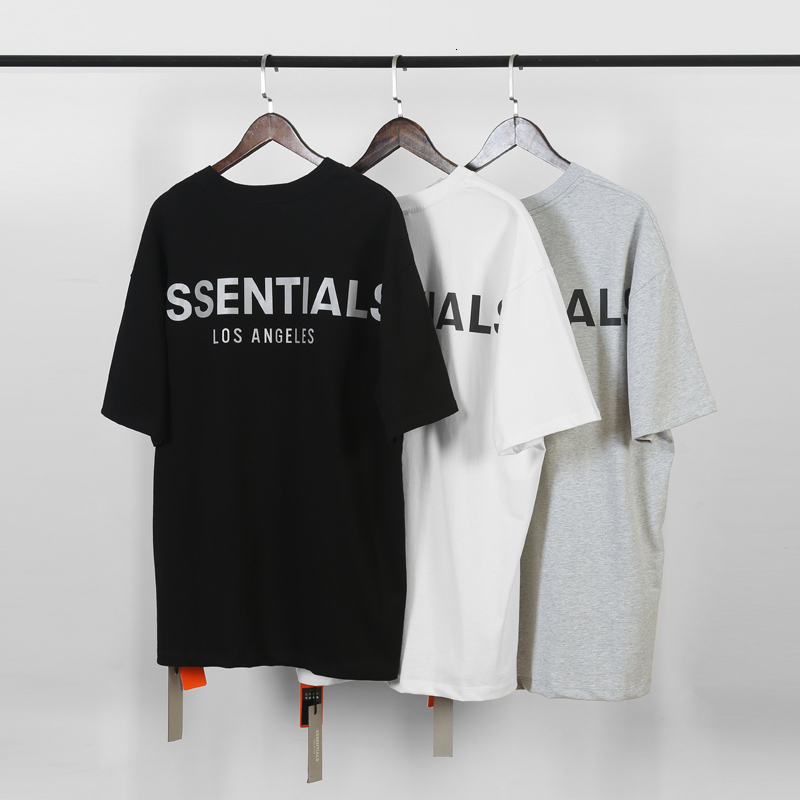 19FW FOG Fear of God Essentials 3M Reflective Tee Los Angeles Short Sleeves Men Women Summer Casual Street Skateboard T-shirt HFYMTX612, White
19FW FOG Fear of God Essentials 3M Reflective Tee Los Angeles Short Sleeves Men Women Summer Casual Street Skateboard T-shirt HFYMTX612, White