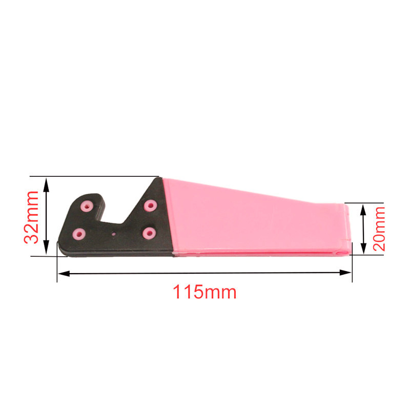 V Shaped Phone Holder for IPhone Samsung Huawei Desktop Foldable Cell Phone Mount Universal Tablet Stand Wholesale Free Shipping