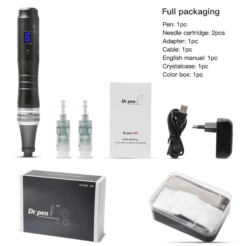 2020 Digital 6 levels Drpen Ultima M8 Wireless Professional Derma Pen Electric Skin Care Microneedle Therapy System dermapen
2020 Digital 6 levels Drpen Ultima M8 Wireless Professional Derma Pen Electric Skin Care Microneedle Therapy System dermapen