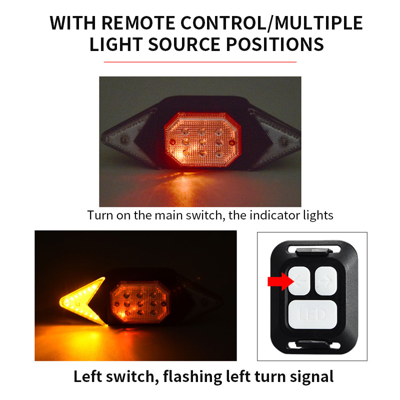 Flashing Bicycle Backlights Rechargeable LED Tail Light USB Cables Rear 3 Light Mode Options Rechargeable LED Bike Turn
Flashing Bicycle Backlights Rechargeable LED Tail Light USB Cables Rear 3 Light Mode Options Rechargeable LED Bike Turn