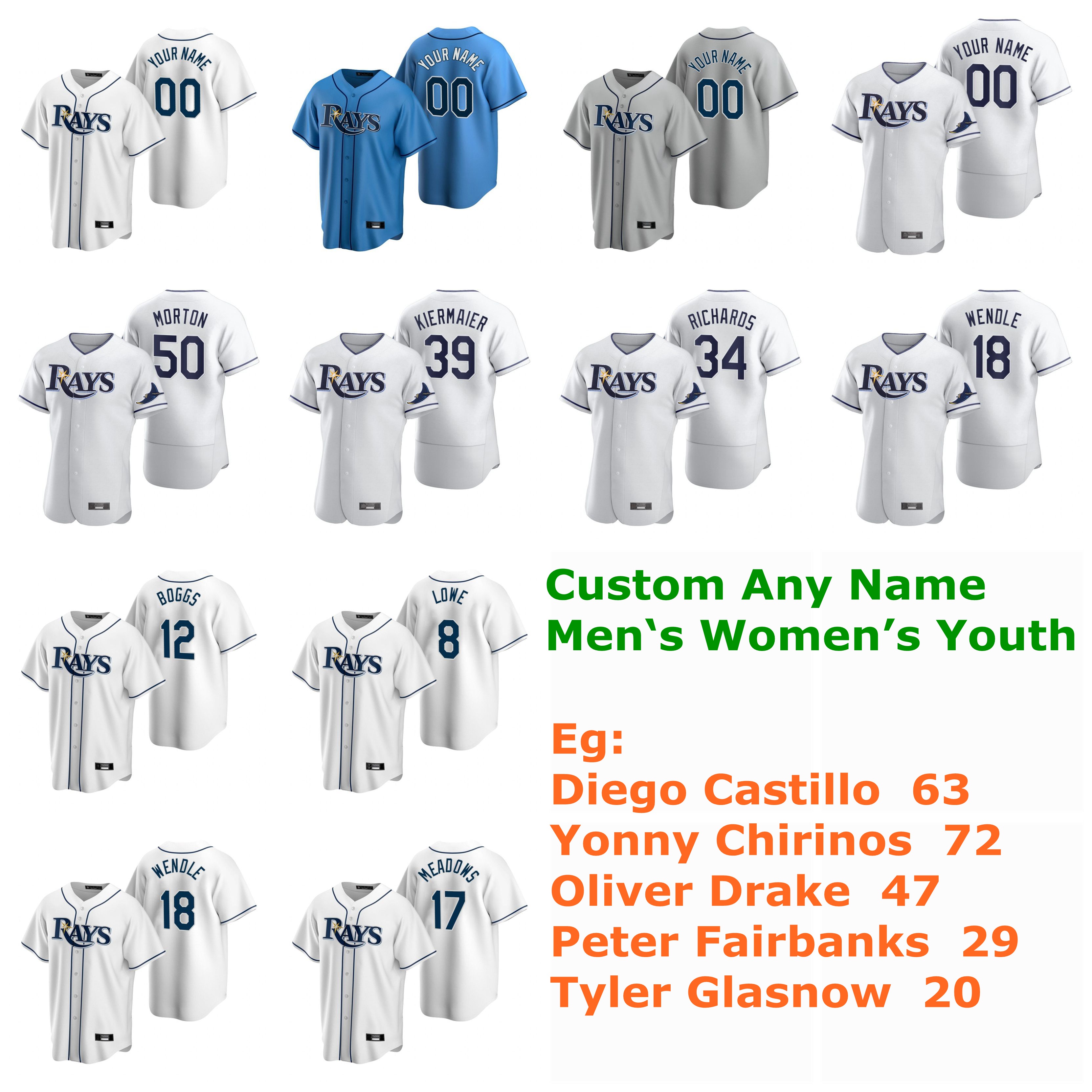 Diego Castillo Jersey Yonny Chirinos Oliver Drake Peter Fairbanks Tyler Glasnow Kittredge Brendan McKay Baseball Jerseys Custom Stitched, Blue;black
Diego Castillo Jersey Yonny Chirinos Oliver Drake Peter Fairbanks Tyler Glasnow Kittredge Brendan McKay Baseball Jerseys Custom Stitched, Blue;black