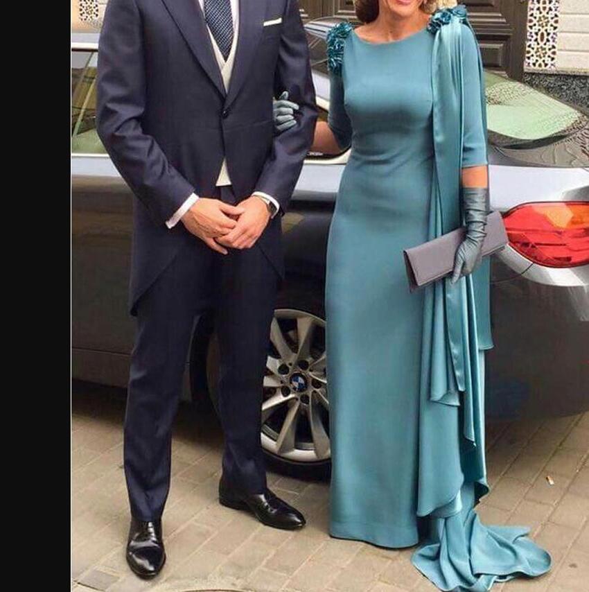 teal blue Evening Dresses 2021 Mother Of The Bride Dress Long Sleeves Drapped Women Formal Gowns vestido de fiesta de noche
teal blue Evening Dresses 2021 Mother Of The Bride Dress Long Sleeves Drapped Women Formal Gowns vestido de fiesta de noche
