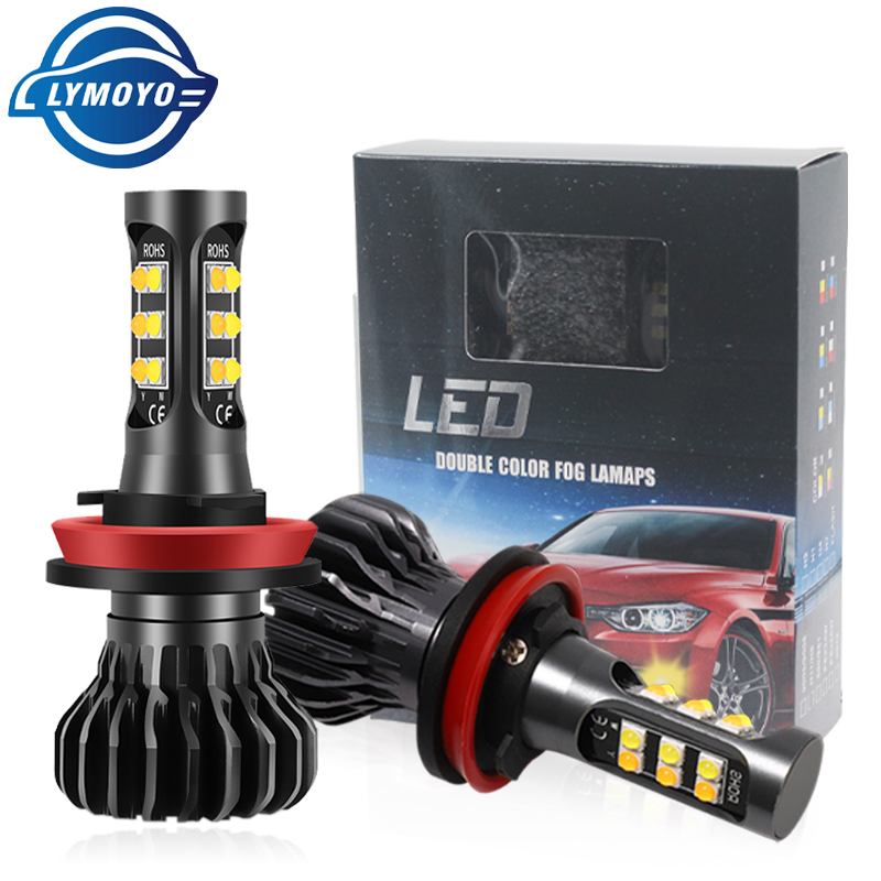 Auto Car LED Fog Light DRL H11 H8 H3 H7 H1 HB4 9005 9006 H27 880 881 Strobe Flash Dual Color 18SMD 3030 Fog Lamp Tail Light Lamp
Auto Car LED Fog Light DRL H11 H8 H3 H7 H1 HB4 9005 9006 H27 880 881 Strobe Flash Dual Color 18SMD 3030 Fog Lamp Tail Light Lamp