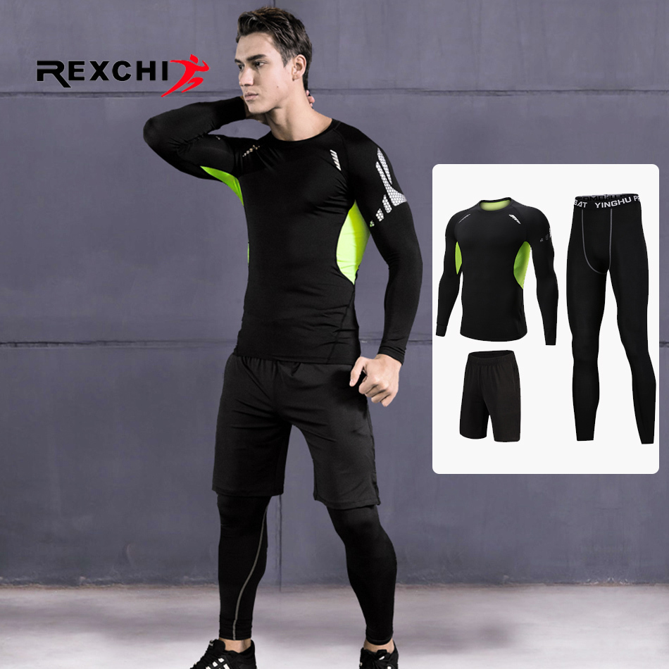 3 Pcs/Set Men Sports Suit Compression Underwear Outdoor Running Jogging Clothes T Shirt Pants Gym Fitness Workout Tights Costume, 8 black net
3 Pcs/Set Men Sports Suit Compression Underwear Outdoor Running Jogging Clothes T Shirt Pants Gym Fitness Workout Tights Costume, 8 black net